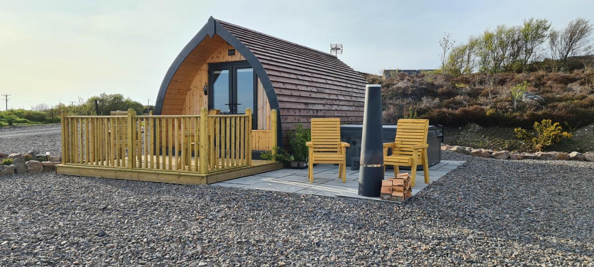 شقة Loch Ewe Luxury Pods Mellon Charles المظهر الخارجي الصورة